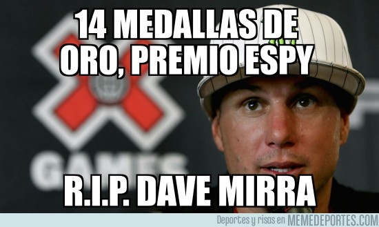 797294 - Nos abandona Dave Mirra, leyenda del BMX