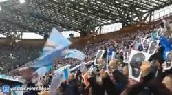 Enlace a GIF: ¡Brutal reacción del San Paolo a los insultos racistas que recibió Koulibaly ante la Lazio!