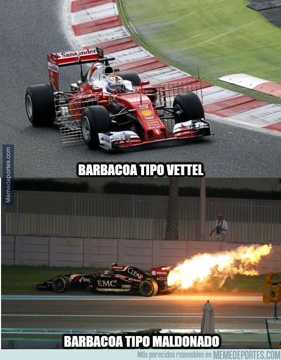 808150 - Diferencias entre Vettel y Maldonado