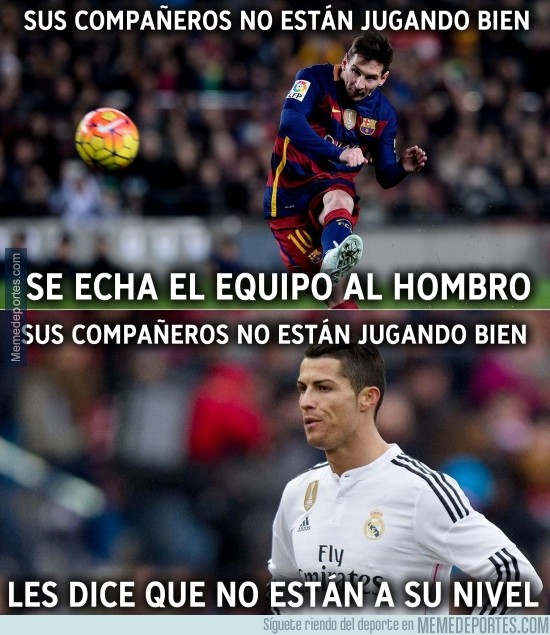 812756 - Las comparaciones entre Messi y Cristiano son odiosas