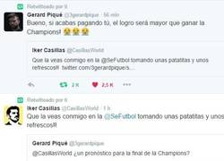 Enlace a Las bromas de buen rollo entre Piqué y Casillas