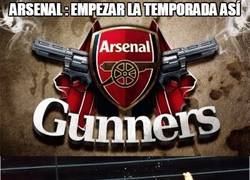 Enlace a Y cada año, el Arsenal esta misma rutina