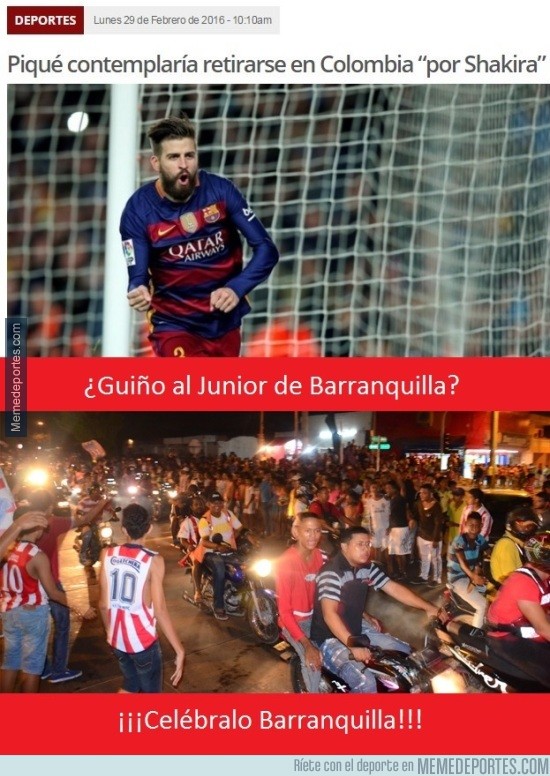 813420 - ¿Guiño al Junior de Barranquilla?