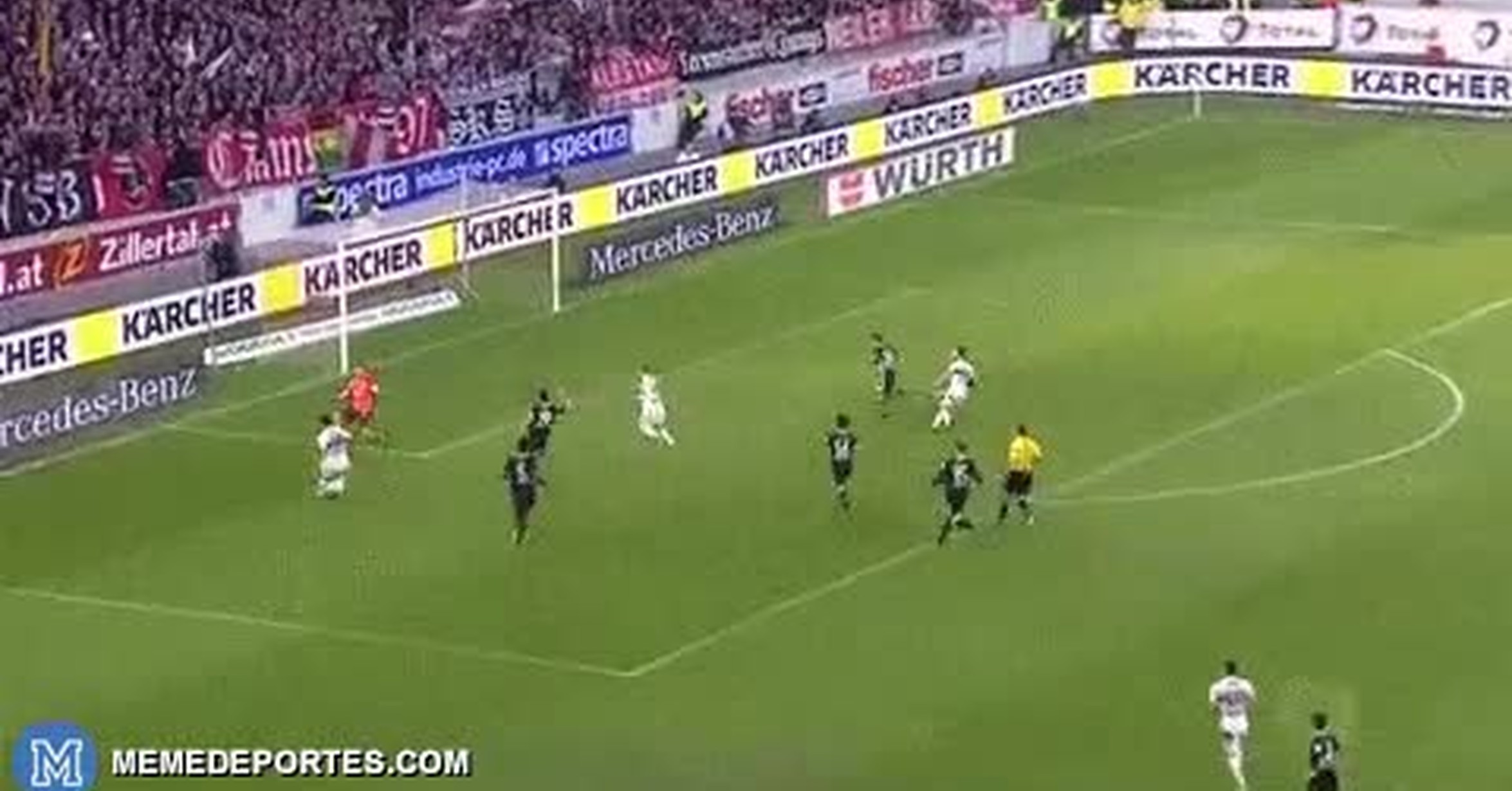 [ MEMEDEPORTES ] GIF: Fail de la jornada en la Bundesliga: Werner falla ...