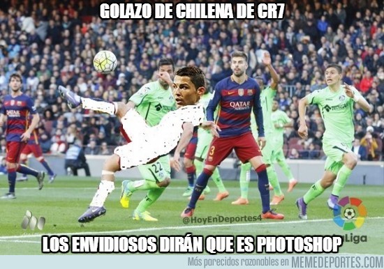 819566 - ¡Al fin consigue Cristiano un gol de chilena!