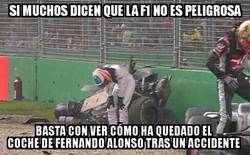 Enlace a Increíble accidente de Alonso