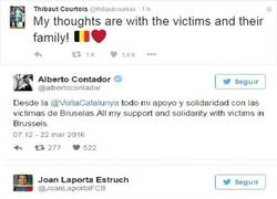 Enlace a Los mensajes de apoyo del mundo del deporte tras los atentados en Bélgica
