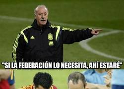 Enlace a Vicente Del Bosque no descarta quedarse como seleccionador tras la EURO 2016