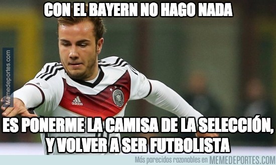 827999 - Götze da un cambio radical con la Mannschaft