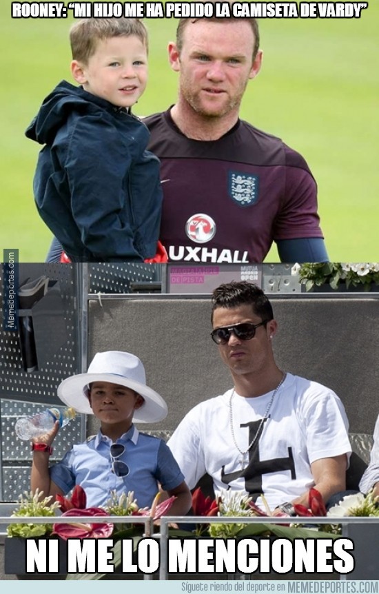 828558 - Rooney: “Mi hijo me ha pedido la camiseta de Vardy”