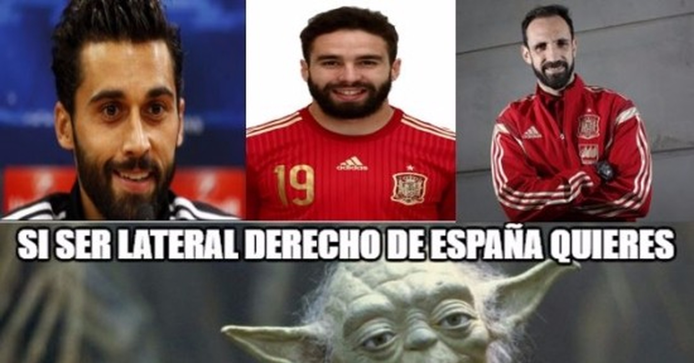 [ MEMEDEPORTES ] Si ser lateral derecho de España quieres