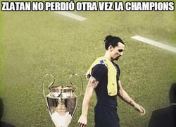 Enlace a Zlatan no perdió otra vez la Champions