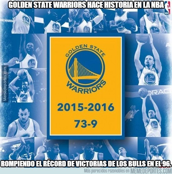838315 - Golden State Warriors hace historia en la NBA