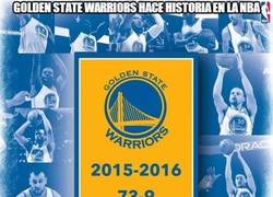 Enlace a Golden State Warriors hace historia en la NBA