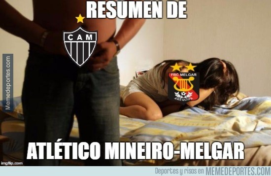839160 - Atlético Mineiro golea a Melgar