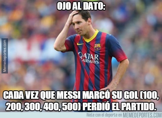 841341 - Impresionante dato de Messi