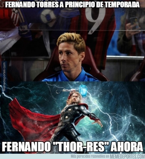 843124 - Fernando Torres lleva 5 goles en las últimas 5 jornadas... Está a un nivel de Semidios