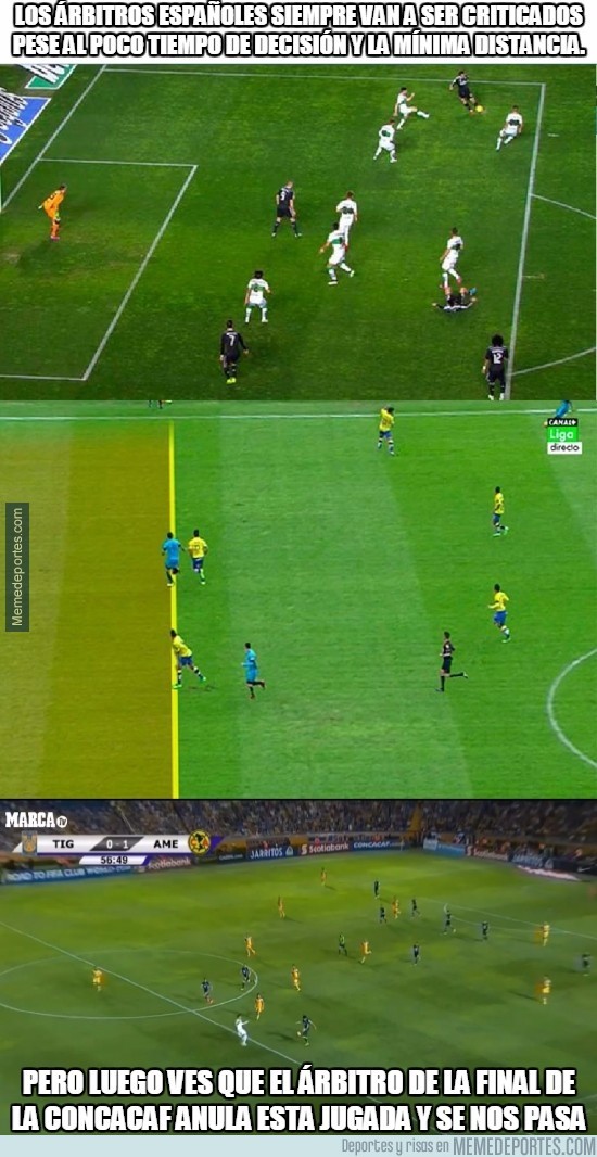 843816 - Los árbitros españoles siempre van a ser criticados, pero...