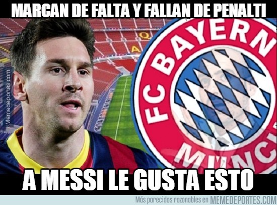 850220 - Messi aprueba lo que hace el Bayern