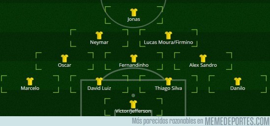 852172 - El XI que podría montar Brasil con los jugadores que no llevará a la Copa América