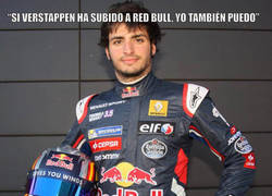 Enlace a Sainz también sube a Red Bull