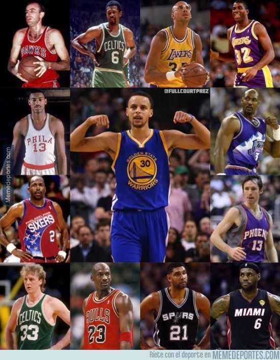 854890 - Stephen Curry se une al selecto club de jugadores que han repetido MVP junto con estas 12 leyendas