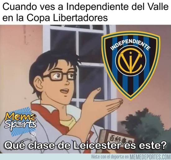 857950 - Independiente del Valle marcándose un Leicester