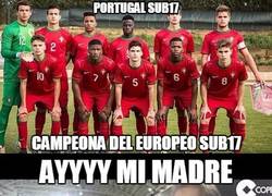Enlace a Portugal triunfa con la Sub17