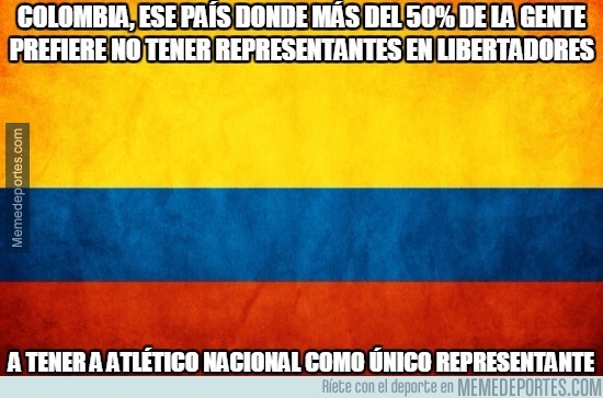 861084 - Atlético Nacional no gusta en Colombia