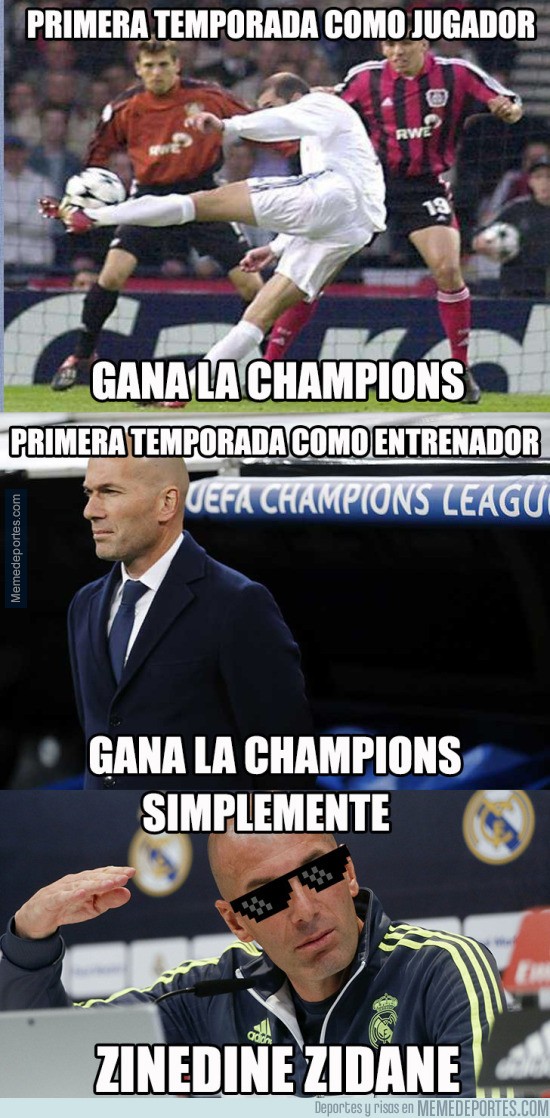 863413 - Espectacular lo de Zidane en el Real Madrid