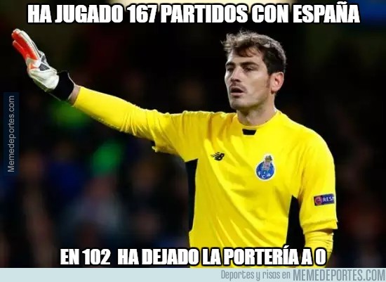865929 - Ojo al dato de Casillas con España