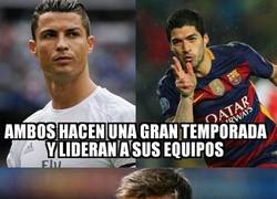 Enlace a Temporadones de Luis Suárez y Cristiano Ronaldo