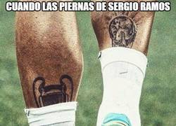 Enlace a Zlatan envidia las piernas de Sergio Ramos