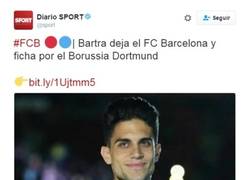 Enlace a Alguien echará de menos a Bartra tras su fichaje por el Dortmund