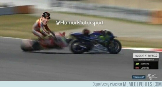867673 - Pastor Maldonado se pasa a las motos y Lorenzo por los suelos