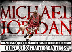 Enlace a 10 cosas que quizá no sabías de Michael Jordan