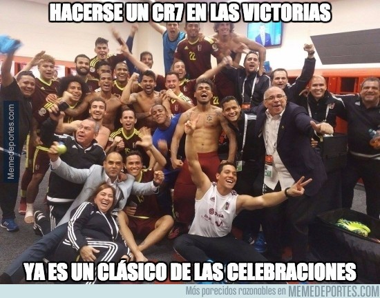870190 - La celebración de Venezuela tras ganar a Uruguay