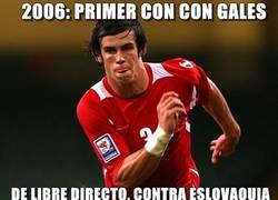 Enlace a 10 años después, Bale repite como goleador en su selección.