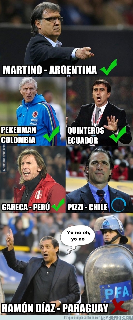 872513 - Los entrenadores argentinos en la Copa América
