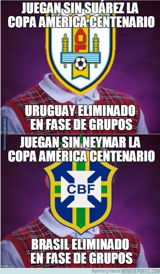 872560 - Bad luck Uruguay y Brasil