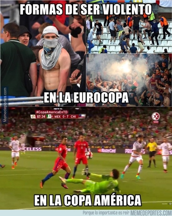 876990 - Formas de ser violento en Euro y Copa América