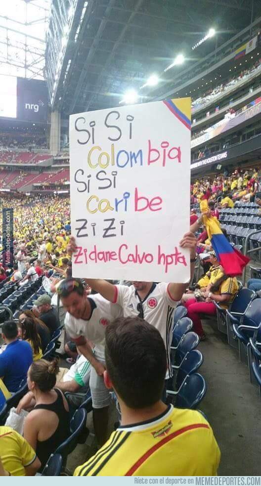 877917 - Mientras tanto los fans de la selección de Colombia