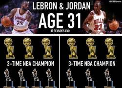 Enlace a Comparación entre dos leyendas a los 31 años