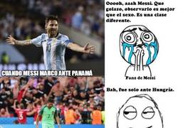 Enlace a La doble moral de los fans de Messi