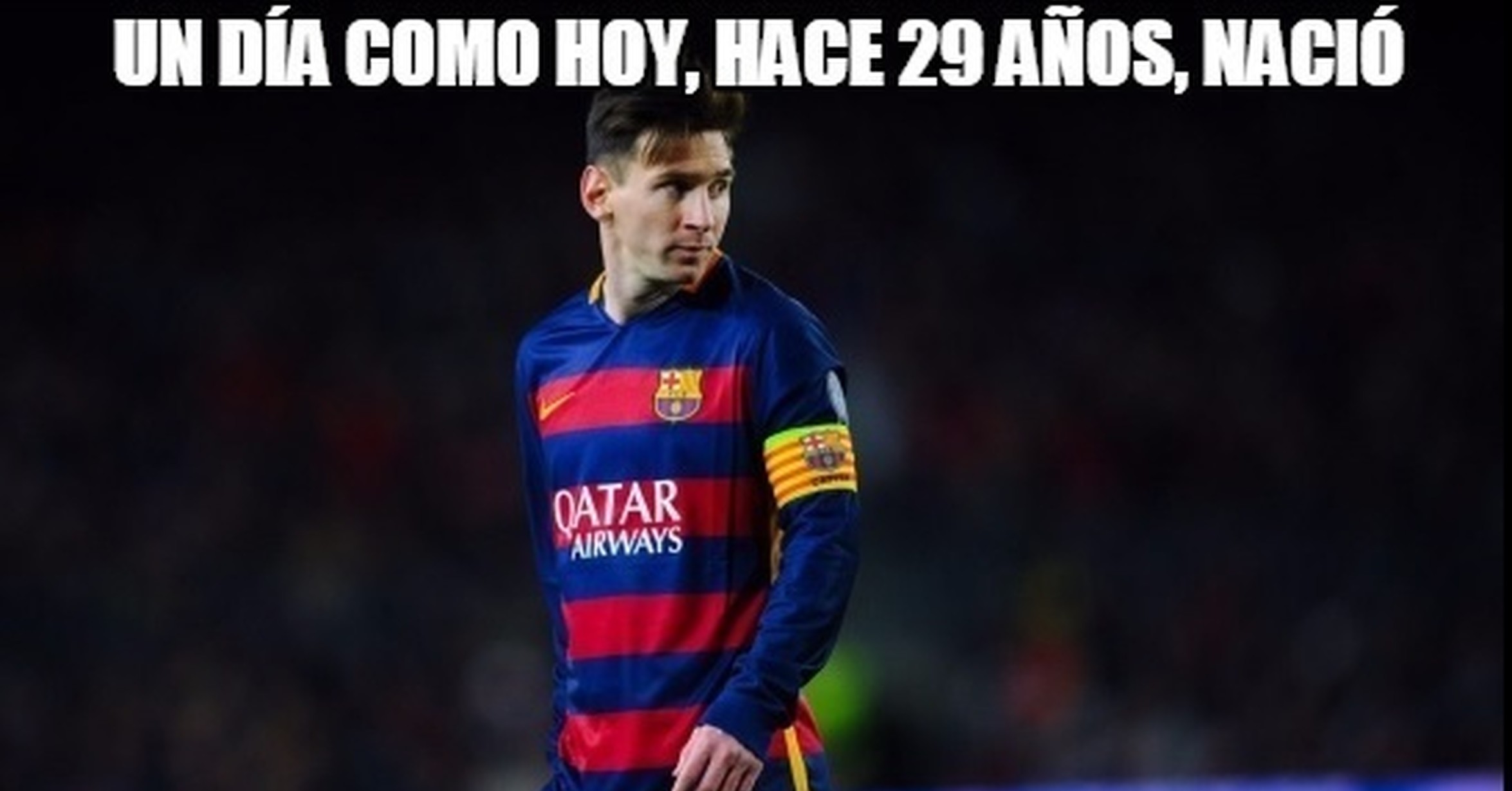 Feliz Cumpleanos Messi