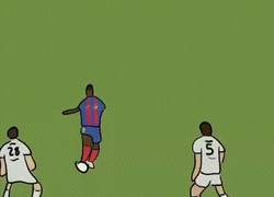 Enlace a Reviviendo el primer gol de Messi en versión animada