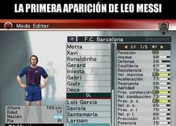 Enlace a La primera aparición de Messi en un videojuego