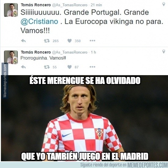 880494 - Roncero se olvida que Modric juega con Croacia