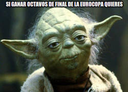 Enlace a Yoda le da un consejo a Inglaterra y España, las dos eliminadas hoy