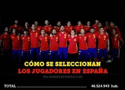 Enlace a Cómo se seleccionan los jugadores para la selección española